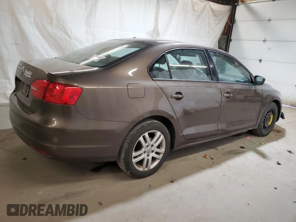 2012 Volkswagen Jetta Sedan S w/Sunroof with VIN 3VW2K7AJ5CM397108, listed as a Copart auction lot 49653075 with 204,730 mi miles and Salvage Title. Bid and sale history available at carsss.com. Image 3.