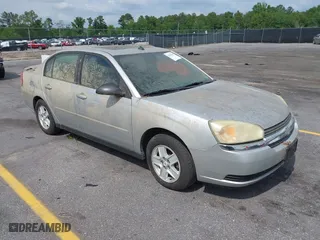 2005 Chevrolet Malibu LS with VIN 1G1ZT54835F320678, listed as a IAAI auction lot 42104869 with 135,985 mi miles. Bid and sale history available at carsss.com. Image 1.