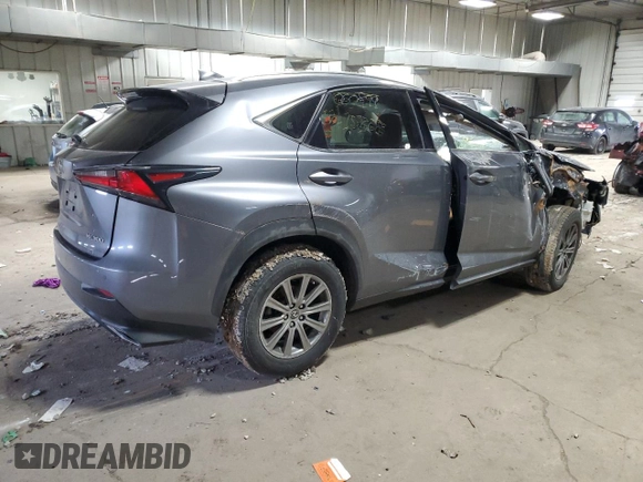 2018 Lexus NX with VIN JTJBARBZ1J2153608, listed as a Copart auction lot 43644085 with 0 mi miles and Clean Title. Bid and sale history available at carsss.com. Image 3.