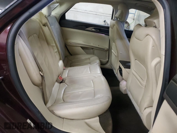 2013 Lincoln MKZ with VIN 3LN6L2J91DR823662, listed as a Copart auction lot 46675845 with 131,104 mi miles and Salvage Title. Bid and sale history available at DreamBid. Image 10.