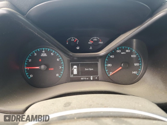 2021 Chevrolet Colorado 4WD Work Truck with VIN 1GCHTBEN9M1108143, listed as a Copart auction lot 85167534 with 68,710 mi miles and Salvage Title. Bid and sale history available at carsss.com. Image 9.