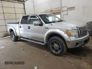 2010 Ford F-150 XL with VIN 1FTFW1EV5AFA08726, listed as a Copart auction lot 53744585 with 274,389 mi miles and Salvage Title. Bid and sale history available at carsss.com. Image 4.