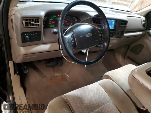 2002 Ford Super Duty F-250 XL with VIN 1FTNX21S82EC95447, listed as a Copart auction lot 44248925 with 127,623 mi miles and Salvage Title. Bid and sale history available at carsss.com. Image 8.