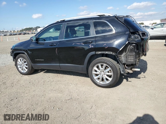 2017 Jeep Cherokee Limited with VIN 1C4PJLDS8HW644153, listed as a Copart auction lot 88955005 with 66,159 mi miles and Salvage Title. Bid and sale history available at carsss.com. Image 2.