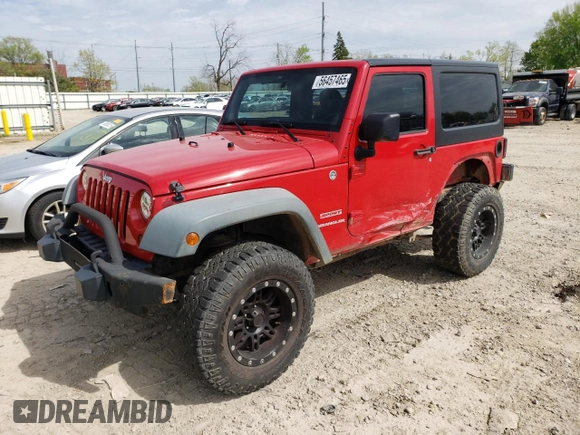 2012 Jeep Wrangler Sport с VIN 1C4AJWAG6CL101529, выставлен на аукционе Copart как лот 56457465 с пробегом Не указан миль и Чистый • Clean title. История ставок и продаж доступна на DreamBid. Изображение 1.