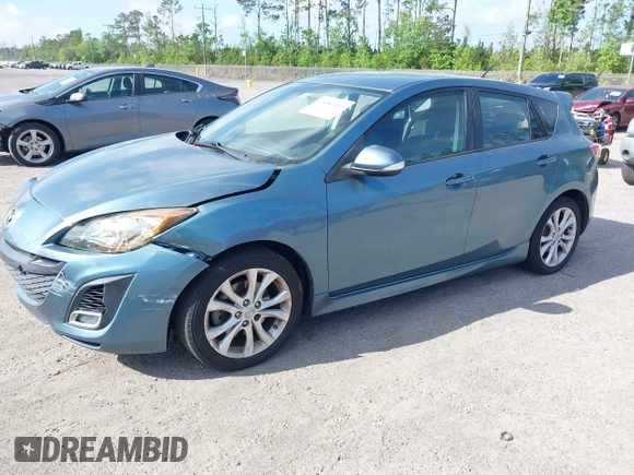 2010 Mazda Mazda3 s Grand Touring with VIN JM1BL1H50A1187855, listed as a IAAI auction lot 41981316 with 198,618 mi miles. Bid and sale history available at carsss.com. Image 2.