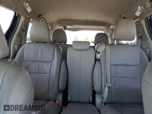 2015 Toyota Sienna XLE with VIN 5TDYK3DC1FS612491, listed as a Copart auction lot 53673815 with 169,306 mi miles and Salvage Title. Bid and sale history available at DreamBid. Image 10.