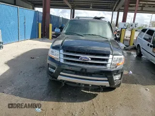 2017 Ford Expedition Platinum with VIN 1FMJU1MT6HEA64718, listed as a Copart auction lot 85048814 with 127,935 mi miles and Salvage title. Bid and sale history available at DreamBid. Image 14.