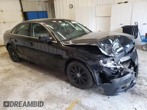 2010 Audi A4 Premium Plus with VIN WAUFFAFL5AN020682, listed as a Copart auction lot 59875725 with 148,889 mi miles and Salvage title. Bid and sale history available at DreamBid. Image 4.