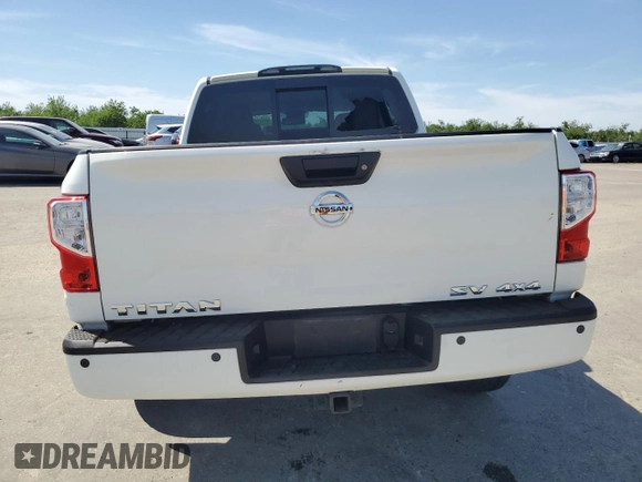 2018 Nissan Titan SV with VIN 1N6AA1E50JN537741, listed as a Copart auction lot 52802675 with 24,626 mi miles and Salvage title. Bid and sale history available at DreamBid. Image 6.