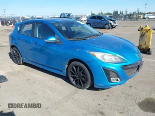 2010 Mazda 3 S Sport with VIN JM1BL1H69A1132488, listed as a IAAI auction lot 42271594 with 157,832 mi miles and . Bid and sale history available at DreamBid. Image 1.