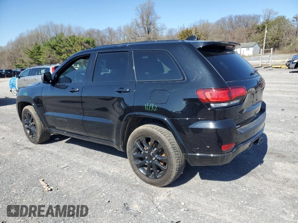 2020 Jeep Grand Cherokee Altitude with VIN 1C4RJFAG0LC157551, listed as a Copart auction lot 50624165 with 89,121 mi miles and Salvage Title. Bid and sale history available at carsss.com. Image 2.