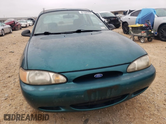 1997 Ford Escort LX with VIN 1FALP13P8VW264150, listed as a Copart auction lot 87328394 with 127,934 mi miles and Salvage Title. Bid and sale history available at carsss.com. Image 5.