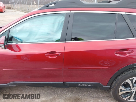 2022 Subaru Outback Limited with VIN 4S4BTANC8N3133115, listed as a IAAI auction lot 42012903 with 57,205 mi miles and . Bid and sale history available at DreamBid. Image 15.