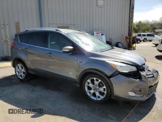 2014 Ford Escape Titanium with VIN 1FMCU0JX9EUE50691, listed as a Copart auction lot 50328735 with 78,696 mi miles and Salvage Title. Bid and sale history available at carsss.com. Image 4.