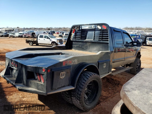 2012 Ford F-350 XL with VIN 1FT8W3DT1CEA04010, listed as a Copart auction lot 46789155 with Not Provided miles and Salvage Title. Bid and sale history available at DreamBid. Image 3.
