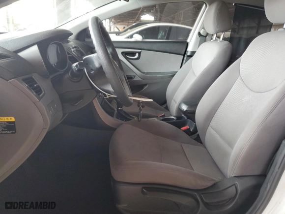 2016 Hyundai Elantra SE with VIN 5NPDH4AE6GH667745, listed as a Copart auction lot 51190005 with 112,853 mi miles and Salvage Title. Bid and sale history available at carsss.com. Image 7.