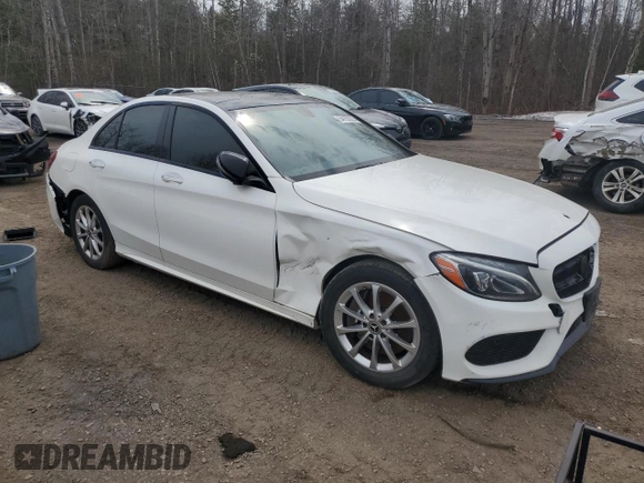 2018 Mercedes-Benz C 300 z VIN 55SWF4KB1JU239945, wystawiony jako Copart lot #54153275 z przebiegiem 100 540 mil mil oraz Szkoda całkowita • Salvage title. Historia ofert i sprzedaży dostępna na DreamBid. Obrazek 4.