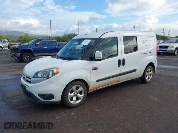 2018 Ram ProMaster City Cargo Van Tradesman SLT with VIN ZFBERFBB2J6K01610, listed as a IAAI auction lot 41446401 with 64,880 mi miles. Bid and sale history available at carsss.com. Image 18.