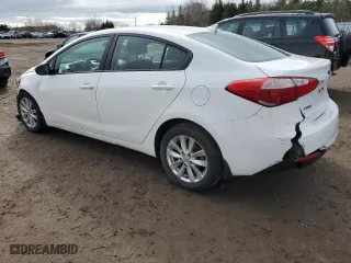 2014 Kia Forte LX with VIN KNAFX4A6XE5143982, listed as a Copart auction lot 52069774 with 247,244 mi miles and Salvage Title. Bid and sale history available at carsss.com. Image 2.