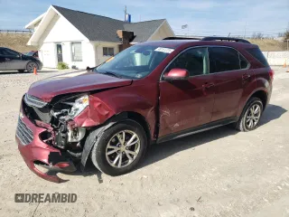 2016 Chevrolet Equinox LT z VIN 2GNFLFEK9G6311577, wystawiony jako Copart lot #49151225 z przebiegiem 70 416 mil mil oraz Szkoda całkowita • Salvage title. Historia ofert i sprzedaży dostępna na DreamBid. Obrazek 1.