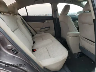 2014 Honda Civic Sedan LX with VIN 19XFB2F55EE212023, listed as a Copart auction lot 53377765 with 116,995 mi miles and Salvage Title. Bid and sale history available at carsss.com. Image 10.