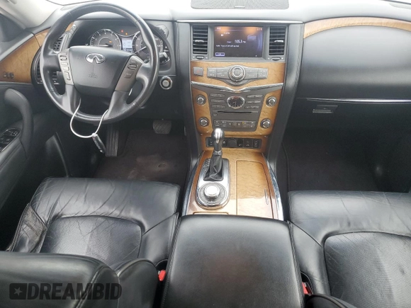 2012 Infiniti QX56 7-passenger z VIN JN8AZ2NE2C9020457, wystawiony jako Copart lot #54940945 z przebiegiem 222 409 mil mil oraz Czysty tytuł • Clean title. Historia ofert i sprzedaży dostępna na DreamBid. Obrazek 8.