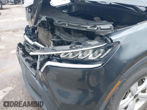 2022 Kia Sorento LX with VIN 5XYRG4LC8NG116399, listed as a IAAI auction lot 42074234 with 58,217 mi miles and . Bid and sale history available at DreamBid. Image 6.