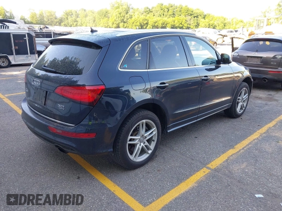 2016 Audi Q5 Premium Plus with VIN WA1D7AFP2GA056351, listed as a IAAI auction lot 42625683 with 120,384 mi miles and . Bid and sale history available at DreamBid. Image 4.