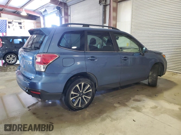 2018 Subaru Forester Premium with VIN JF2SJGEC8JH556577, listed as a Copart auction lot 81098514 with 82,777 mi miles and Salvage Title. Bid and sale history available at carsss.com. Image 3.