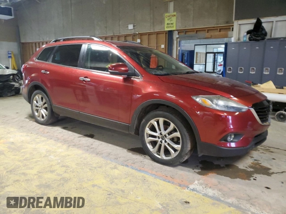 2013 Mazda CX-9 Grand Touring with VIN JM3TB3DA5D0412343, listed as a Copart auction lot 44451895 with 170,073 mi miles and Salvage Title. Bid and sale history available at carsss.com. Image 4.