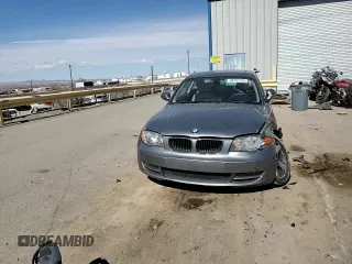 2011 BMW 1 Series 128i with VIN WBAUP7C58BVK78953, listed as a Copart auction lot 46191155 with 87,779 mi miles and Salvage Title. Bid and sale history available at DreamBid. Image 10.