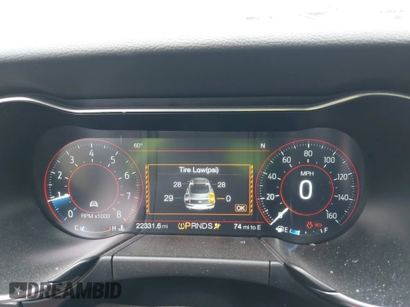 2021 Ford Mustang EcoBoost z VIN 1FA6P8TH7M5132841, wystawiony jako IAAI lot #42364830 z przebiegiem 22 331 mil mil oraz . Historia ofert i sprzedaży dostępna na DreamBid. Obrazek 7.