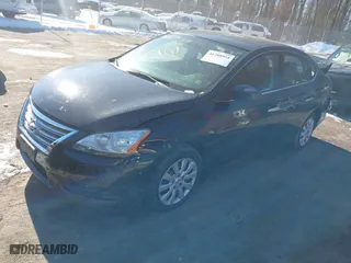 2014 Nissan Sentra SV with VIN 3N1AB7AP1EL658555, listed as a IAAI auction lot 41288954 with 195,203 mi miles. Bid and sale history available at carsss.com. Image 17.