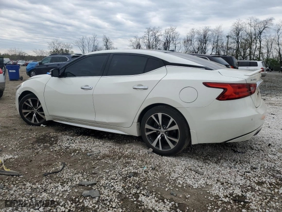 2017 Nissan Maxima Platinum with VIN 1N4AA6AP6HC381708, listed as a Copart auction lot 52283805 with 55,683 mi miles and Salvage Title. Bid and sale history available at carsss.com. Image 2.