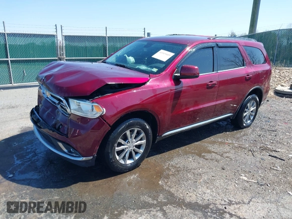 2018 Dodge Durango SXT with VIN 1C4RDJAG2JC133887, listed as a IAAI auction lot 41919409 with 98,692 mi miles and . Bid and sale history available at DreamBid. Image 2.