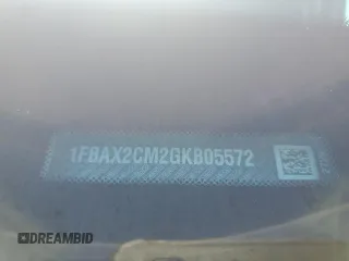 2016 Ford Transit XL с VIN 1FBAX2CM2GKB05572, выставлен на аукционе Copart как лот 48395985 с пробегом 159 902 миль миль и Чистый • Clean title. История ставок и продаж доступна на DreamBid. Изображение 13.