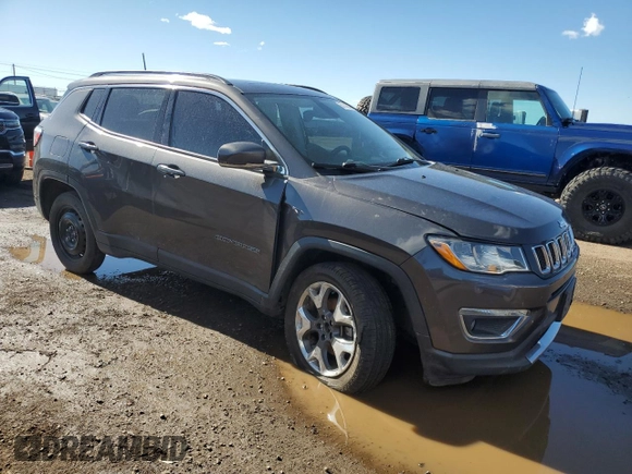 2017 Jeep Compass Limited с VIN 3C4NJDCB6HT628599, выставлен на аукционе Copart как лот 57140005 с пробегом 124 201 миль миль и Списание • Salvage title. История ставок и продаж доступна на DreamBid. Изображение 4.
