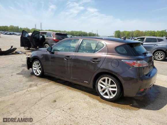 2015 Lexus CT 200h Hybrid with VIN JTHKD5BH1F2212365, listed as a Copart auction lot 52435775 with 80,294 mi miles and Salvage Title. Bid and sale history available at carsss.com. Image 2.