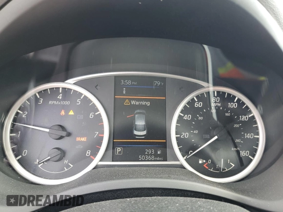 2019 Nissan Sentra S with VIN 3N1AB7AP3KY278468, listed as a Copart auction lot 55444075 with 50,368 mi miles and Salvage Title. Bid and sale history available at DreamBid. Image 9.