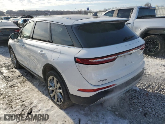 2022 Lincoln Corsair Standard z VIN 5LMCJ1C99NUL02423, wystawiony jako Copart lot #41526155 z przebiegiem 50 991 mil mil oraz Szkoda całkowita • Salvage title. Historia ofert i sprzedaży dostępna na DreamBid. Obrazek 2.