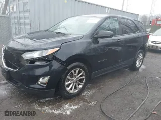 2020 Chevrolet Equinox LS with VIN 3GNAXHEV5LS733328, listed as a IAAI auction lot 41169134 with 152,089 mi miles. Bid and sale history available at carsss.com. Image 2.