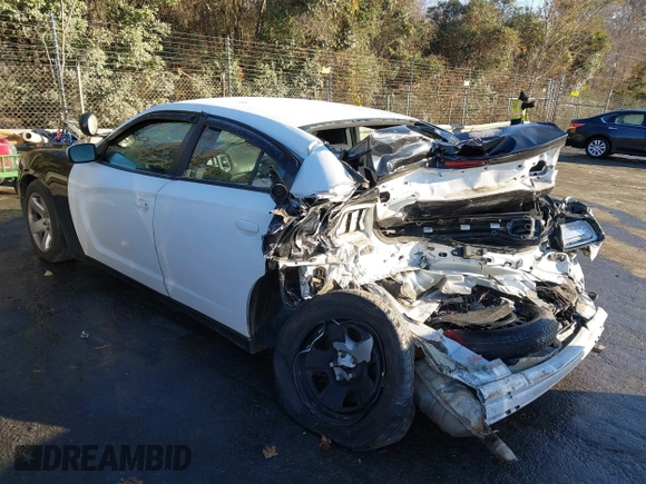 2014 Dodge Charger Police with VIN 2C3CDXATXEH171249, listed as a IAAI auction lot 40987920 with Not Provided miles and . Bid and sale history available at DreamBid. Image 3.