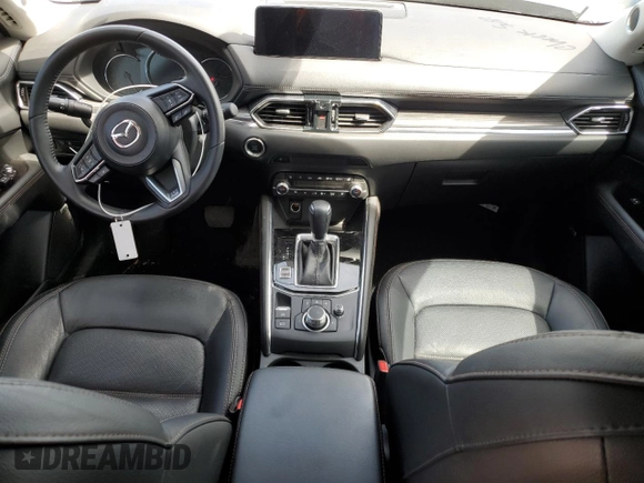 2021 Mazda CX-5 Grand Touring Reserve with VIN JM3KFBAY8M0384498, listed as a Copart auction lot 52013445 with 20,469 mi miles and Salvage Title. Bid and sale history available at carsss.com. Image 8.
