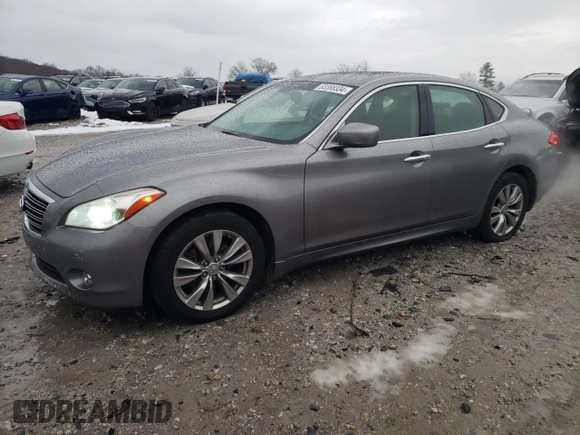 2012 Infiniti M37 with VIN JN1BY1AR4CM393537, listed as a Copart auction lot 83388334 with 141,986 mi miles and Clean Title. Bid and sale history available at carsss.com. Image 1.