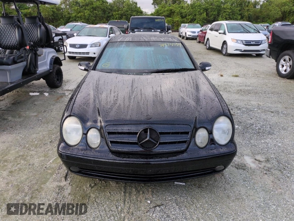 2002 Mercedes-Benz CLK 55 AMG z VIN WDBLJ74G32T102631, wystawiony jako Copart lot #74875534 z przebiegiem Nie podano mil oraz Szkoda całkowita • Salvage title. Historia ofert i sprzedaży dostępna na DreamBid. Obrazek 5.