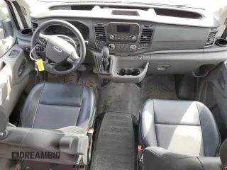 2021 Ford Transit Cargo with VIN 1FTBR1C88MKB00153, listed as a Copart auction lot 41636224 with 21,072 mi miles and Salvage Title. Bid and sale history available at DreamBid. Image 8.
