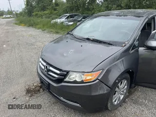 2014 Honda Odyssey EX z VIN 5FNRL5H43EB110147, wystawiony jako IAAI lot #42447601 z przebiegiem Nie podano mil oraz . Historia ofert i sprzedaży dostępna na DreamBid. Obrazek 10.