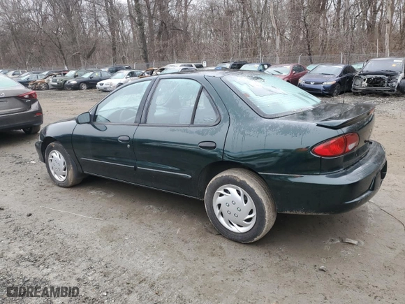 2002 Chevrolet Cavalier LS with VIN 1G1JF524027251605, listed as a Copart auction lot 44364615 with 50,137 mi miles and Salvage Title. Bid and sale history available at carsss.com. Image 2.