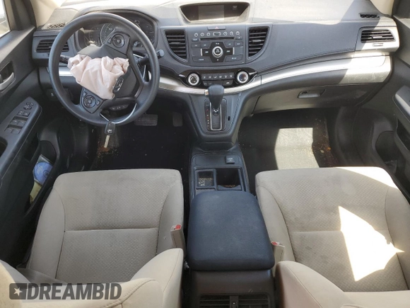 2016 Honda CR-V LX with VIN 5J6RM4H34GL040800, listed as a Copart auction lot 53055124 with 129,017 mi miles and Salvage Title. Bid and sale history available at carsss.com. Image 8.